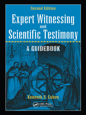 cover image of Expert Witnessing and Scientific Testimony